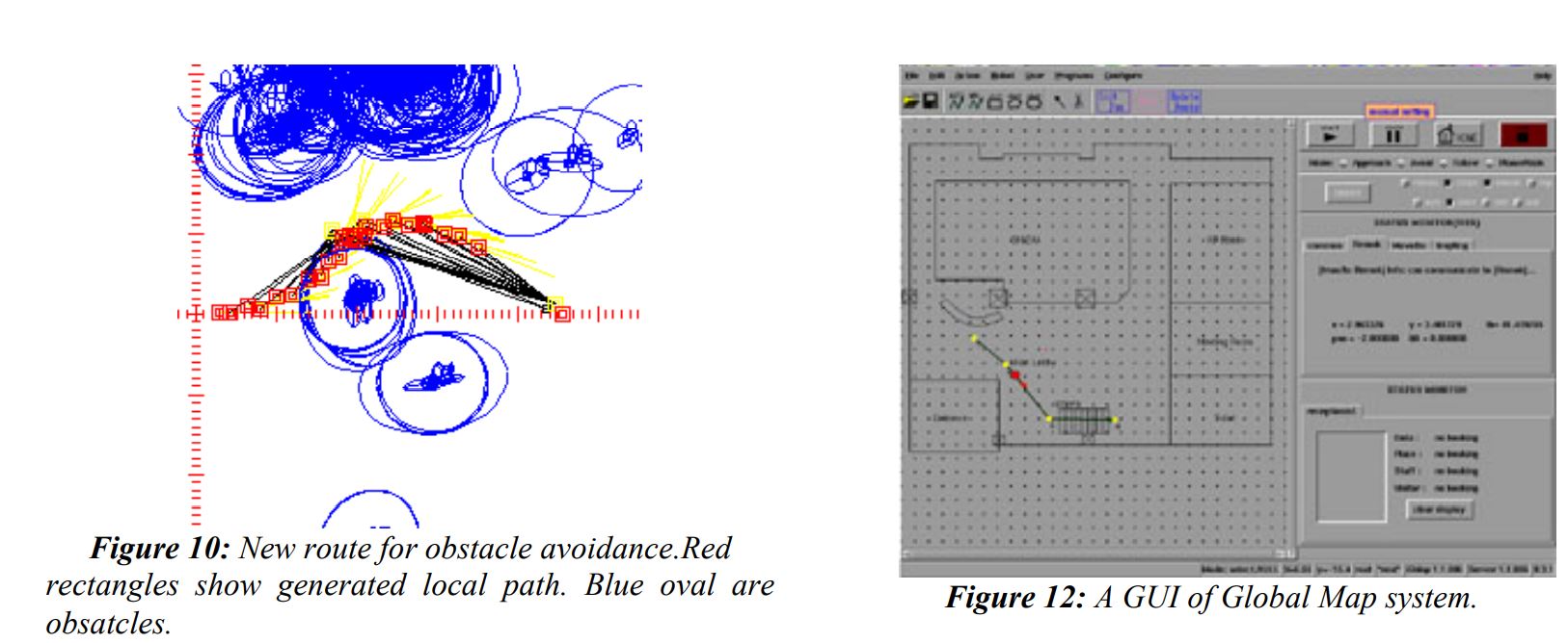 Obstacle avoidance map and map creation software