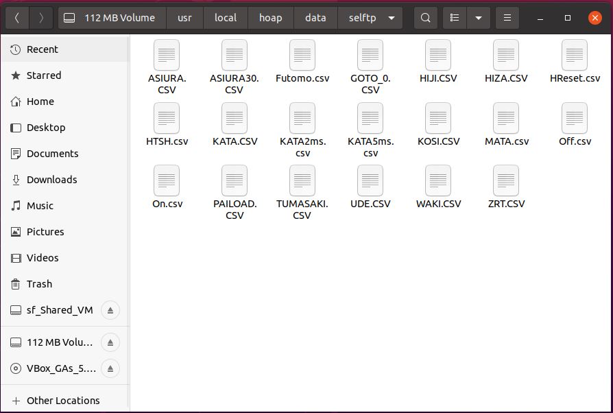 HOAP-1 example code